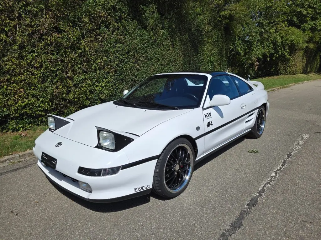 Toyota MR2 2.0 GTi — Coupé sportif légendaire, usage estival, suspension H&R — Außenansicht