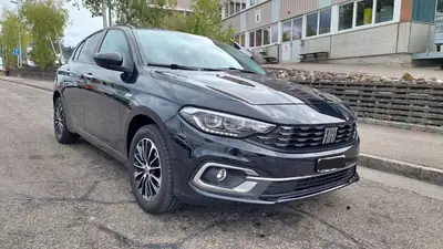 Fiat Tipo Sedan 2023 — Hybride MHEV, 18 300 km, finition Swiss Edition — Miniatur 8