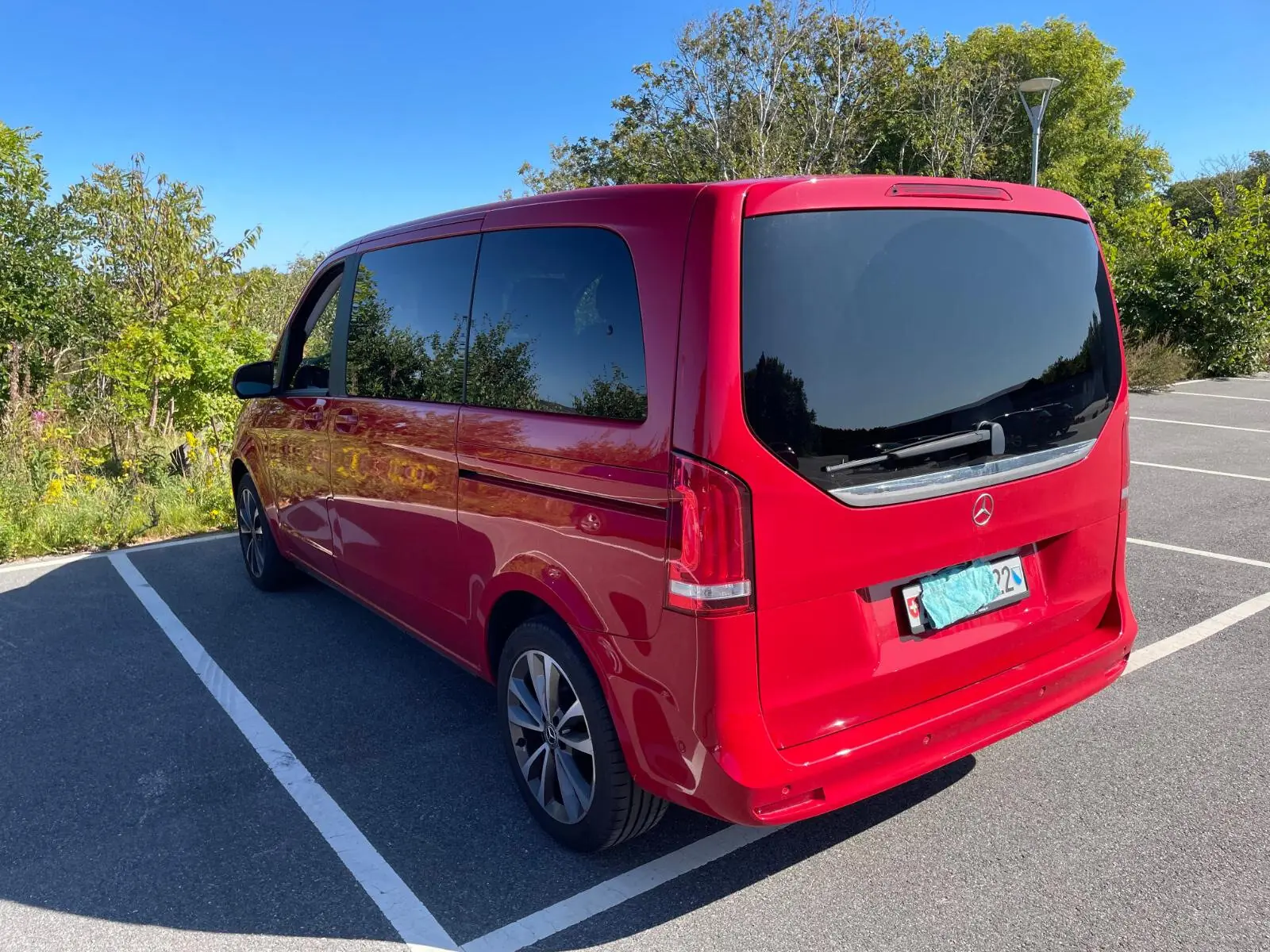 Mercedes-Benz Classe V 447 — Van 6 places diesel, parfait pour l'aménagement camping — Außenansicht