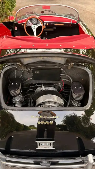 Porsche 356 Cabriolet 1967 — Chef-d'œuvre de légende, 23'000 km seulement — détail
