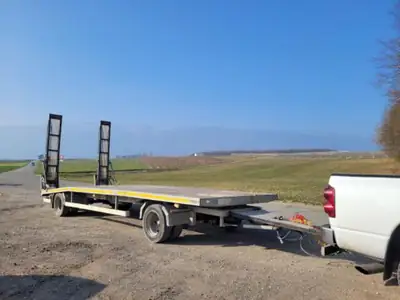 Dodge RAM 2500 — Pickup robuste 6.7 Cummins diesel, freins air, remorque 11T incluse — Seitenansicht