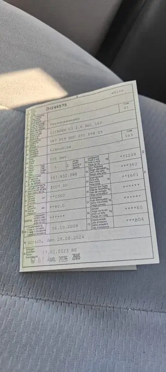 Citroën C3 1.6 HDi — Diesel fiable, contrôle technique à jour — Thumbnail 7