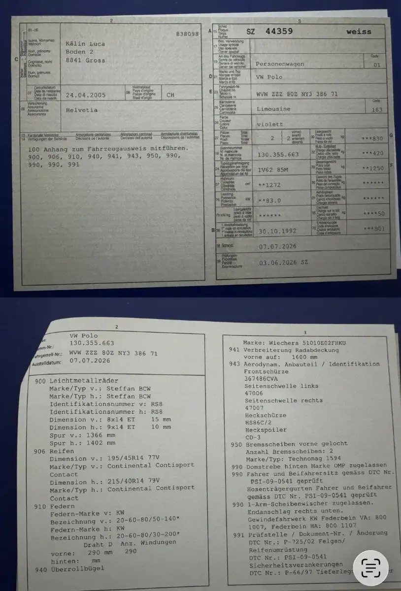 Volkswagen Polo 1992 occasion Gross — 5