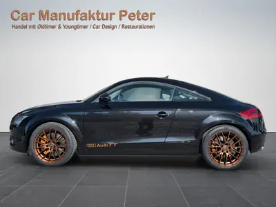 Audi TT 250 ch V6 Quattro 2007 — Coupé sportif icon avec moteur atmosphérique — Seitenansicht