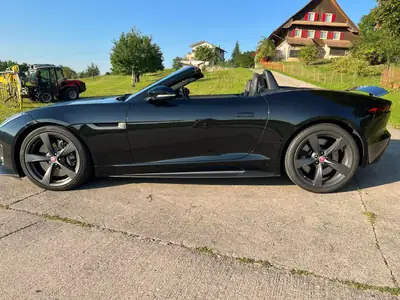 Jaguar F-Type Cabriolet 2018 — Roadster sportif 400 ch, première main, sans sinistre — côté