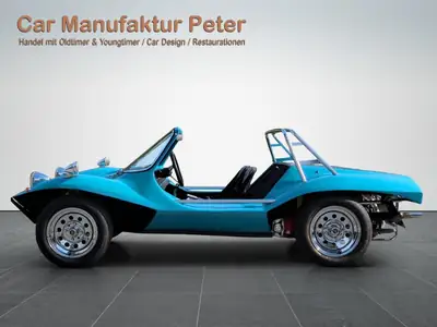 Samy's Buggy 1.3 — Prototype suisse 1972, véhicule de collection d'exception — Seitenansicht