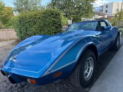 Chevrolet Corvette 1978 — Légende américaine, propulsion arrière authentique — fianco