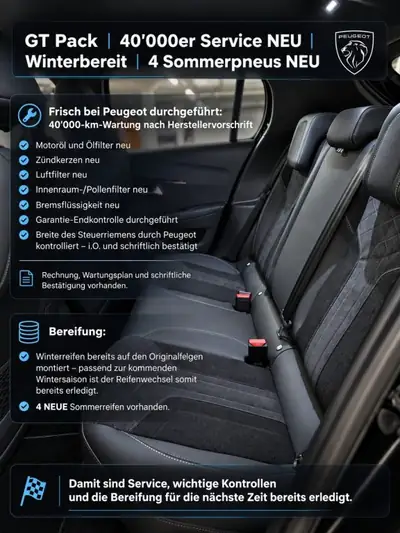 Peugeot 208 — Citadine dynamique 130 ch, entretien complet récent — Miniatura 15