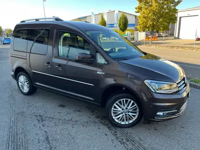 VW Caddy 2019 — Fourgon polyvalent essence automatique, entretien impeccable — cruscotto