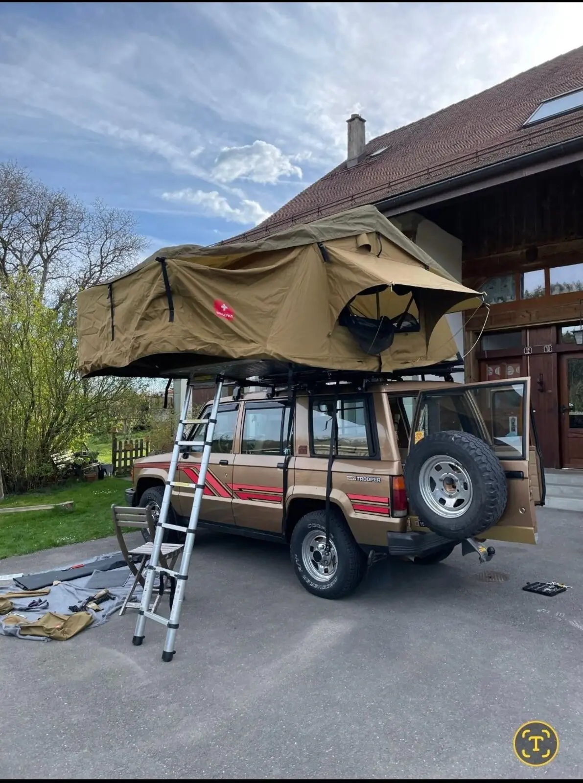 Isuzu Trooper 1987 occasion Zürich — 2