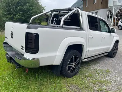 VW Amarok Diesel 180 ch — Pick-up 4x4 surequippé, tracteur 3500 kg — arrière
