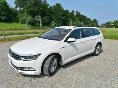 VW Passat Diesel 190 ch — Berline automatique robuste, entretien complet — exterior view