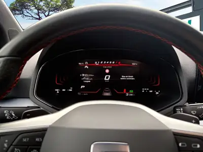 SEAT Arona 2023 — SUV compact rouge pétillant, 16 900 km seulement — Miniatura 9