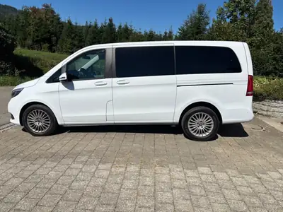 Mercedes-Benz V 250 — Van 7 places diesel robuste, entretien récent complet — côté