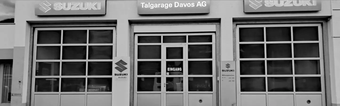 Talgarage Davos AG - bannière
