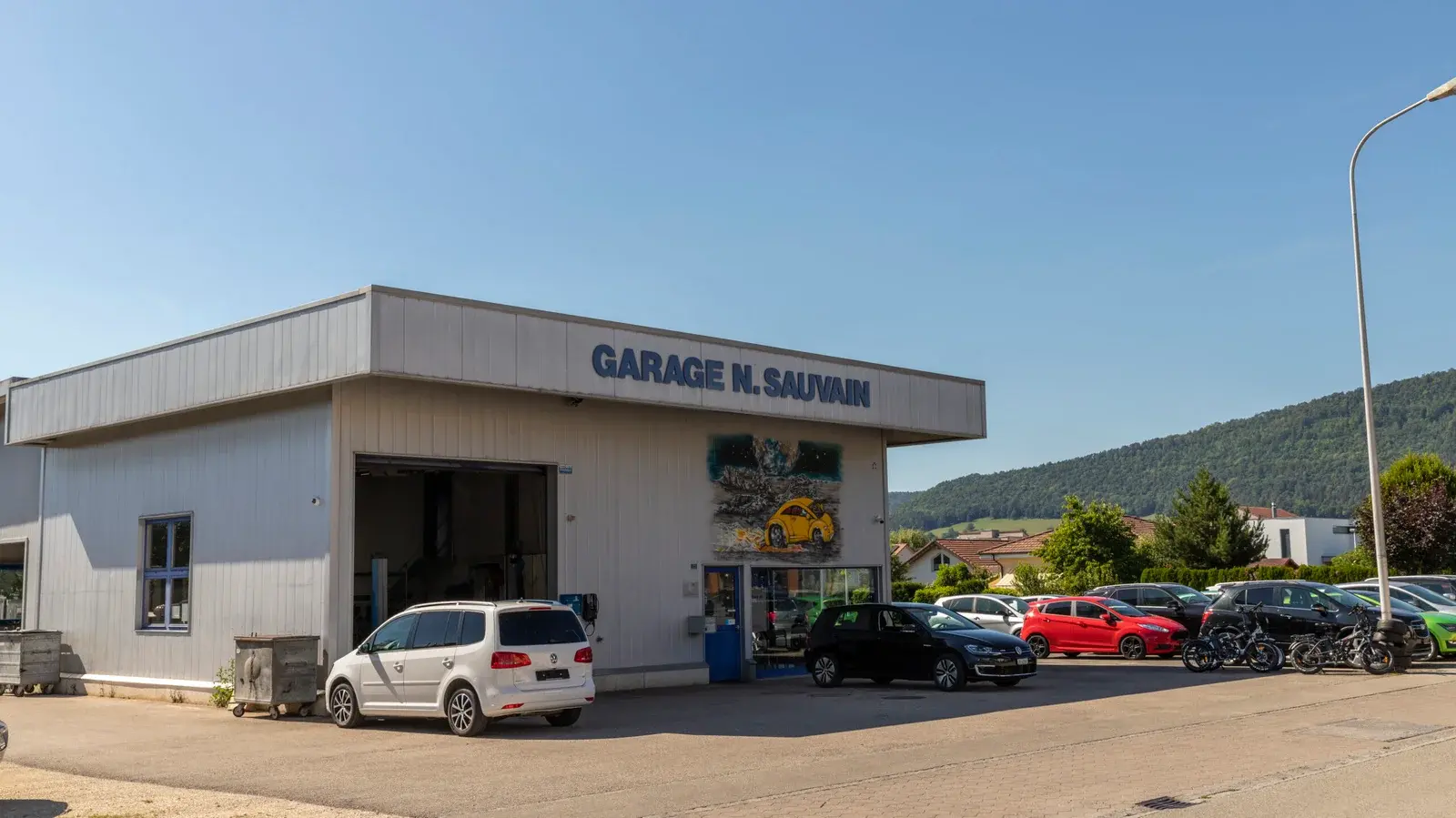 Garage Norbert Sauvain SA - bannière